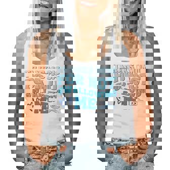 Thank Mom For Notwallow Me 娘 息子 母の日 レディースタンクトップ - Kawaiitshirt