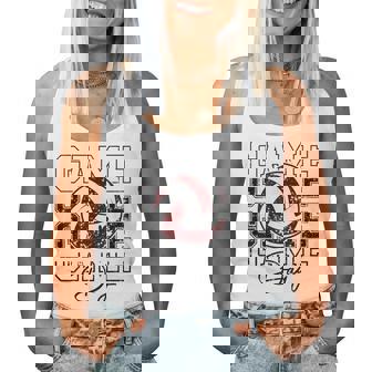 Volleyball Game Day Girls Volleyball Mom Maroon & White Women Tank Top | Seseable CA