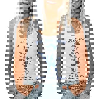 Western Cowgirl Cowboy Duck You Just Yee'd Your Last Haw Women Tank Top - Thegiftio