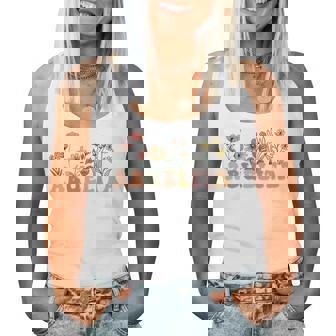 Wildflowers Abuelita Floral Mother's Day Abuelita Women Tank Top - Monsterry