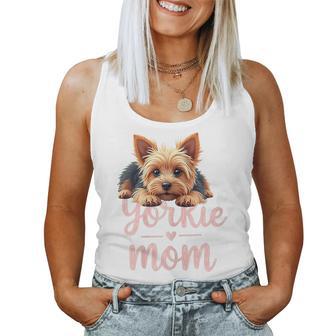 Yorkshire Terrier Mom Dog Yorkie Mama Cute Puppy For Women Women Tank Top - Thegiftio UK