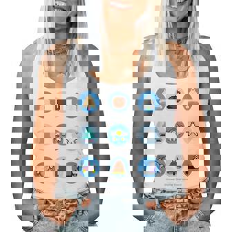 「Twin Bee」9 Circles レディースタンクトップ - Kawaiitshirt