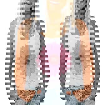 ガーベラ デイジー 花 レディースタンクトップ - Kawaiitshirt