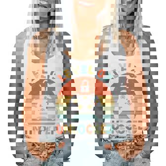 キッズ Level 7 Unlocked 7Th Birthday Gamer For Boys & Girl レディースタンクトップ - Kawaiitshirt