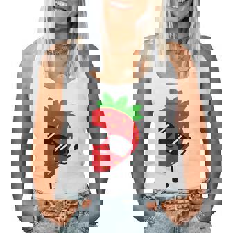 キッズストロベリーシャツ 男の子または女の子用 レディースタンクトップ - Kawaiitshirt