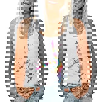 体操 床付き 女の子 キッズ 新体操 レディースタンクトップ - Kawaiitshirt