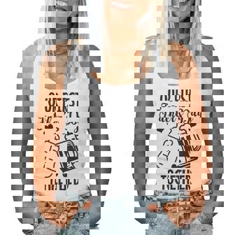 初めての父の日 Together Beer First Time Dad レディースタンクトップ - Kawaiitshirt