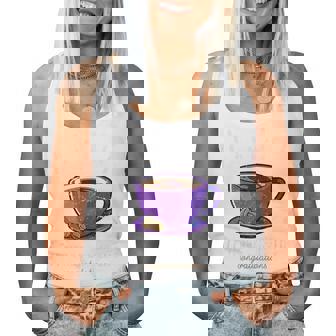 喜寿祝い コーヒー好き 父 男性 女性 喜寿 お祝い コーヒー コーヒー人生 77歳 おしゃれ レディースタンクトップ - Kawaiitshirt