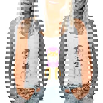 喜寿祝い 犬 柴犬 ちゃんちゃんこ 男性 女性 犬好き 77歳 Dog Days Best Days レディースタンクトップ - Kawaiitshirt