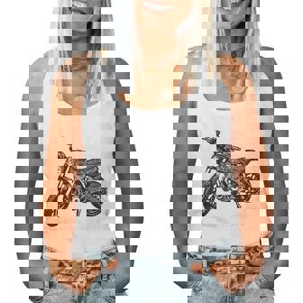 緑寿祝い バイク好き 車好き 父 男性 女性 クラシック 66歳 The Road Never Ends At 66 レディースタンクトップ - Kawaiitshirt