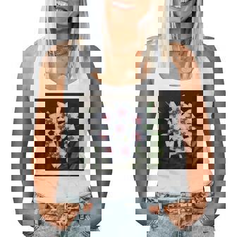 面白いhoya Flowers 多肉植物 ガーデニング 植物 レディースタンクトップ - Kawaiitshirt