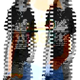 33 Ans Anniversaire Homme Retro 1992 Cadeau Humour T-shirt femme - Cadeauxyz