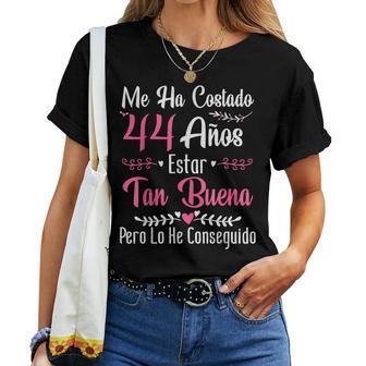 44 Cumpleaños 44 Años Hecha En 1981 Regalos Camiseta de mujer - Regaloses