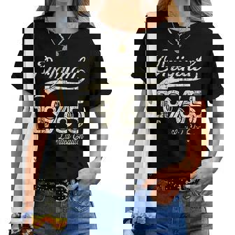 60Th Birthday Womenintage 1965 Original Parts レディースTシャツ - Kawaiitshirt