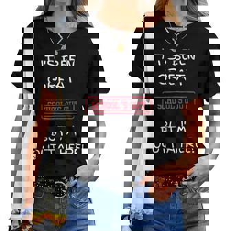 Abbandonocolasticotudente Insegnante Fine Anno Uomini Donne Bambini Maglietta da donna - Novitaregali