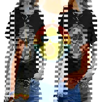 Aguacate Retro Frescointage Aguacate Novedad Hombres Es Niños Camiseta de mujer - Regaloses