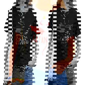Angel And Devil Et Joyeuseaint-Valentin Avec Le Paradis Et L'enfer T-shirt femme - Cadeauxyz