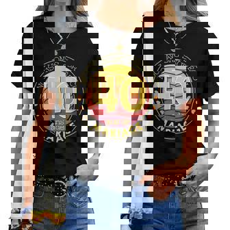 Anniversaire De Mariage Intage 40 Ans Mariage Homme T-shirt femme - Cadeauxyz