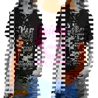 August Is My Birthday Queen The Whole Month Girl Women T-shirt | Mazezy