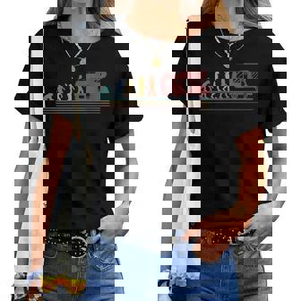 Autocaravana Evolución Camper Rvintage Regalos Campistas Cuello Camiseta de mujer - Regaloses