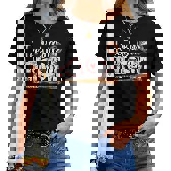 Ball Mom Tball Mom Mother's Day Women T-shirt | Mazezy