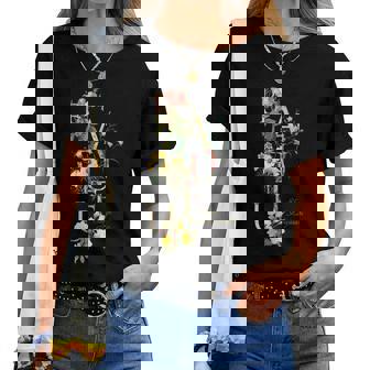 Beauty Flower（5） レディースTシャツ - Kawaiitshirt