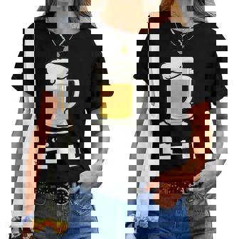 Beer ビール In Japanese レディースTシャツ - Kawaiitshirt