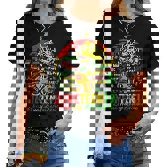 Black Freedom 1865 Junenth Like My Ancestors Women T-shirt | Mazezy
