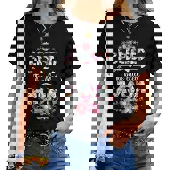 Blessed To Be Called Mom Mom Mother's Day Womens Women T-shirt | Mazezy