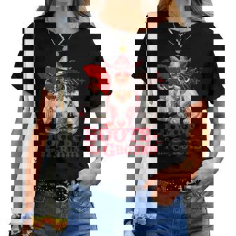 Boots On The Ground Boot Cowboy Western Cowgirl Women Women T-shirt | Mazezy