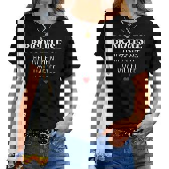 Bricoler Humour Bricolage Bricoleuse T-shirt femme - Cadeauxyz