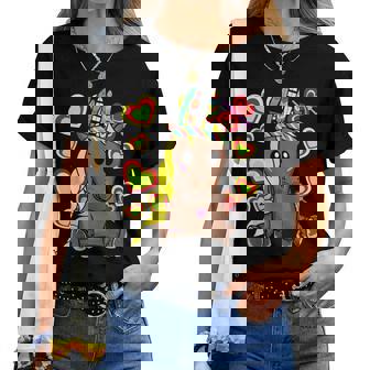 Cheval Rétro Hippie Adolescent Enfant Fille Garçon T-shirt femme - Cadeauxyz