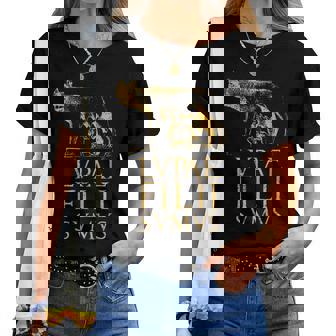 Cita Del Imperio Romano De Roma Antiguo Lobo Romano Camiseta de mujer - Regaloses