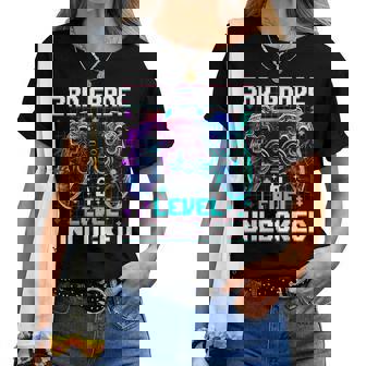 Controller 3Rd Grade Level Unlocked First Day Of School Boys Women T-shirt | Mazezy