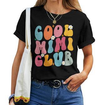 Cool Mimi Club Mother's Day Groovy Retro Best Mom Ever Women T-shirt - Thegiftio UK