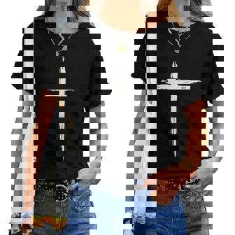 Croix Jésus Christ Croix Chrétienne Homme T-shirt femme - Cadeauxyz