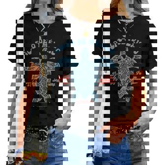 Cute Boho Turtle Golfo De México Golfo De México Paraiempre Camiseta de mujer - Regaloses