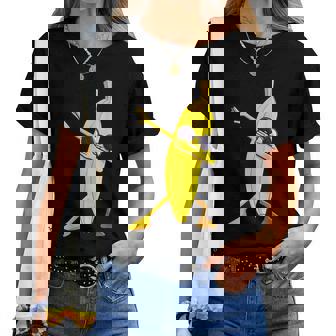 Dabbing バナナ ハワイアン トロピカル フルーツ好き 男性 女性 キッズ レディースTシャツ - Kawaiitshirt