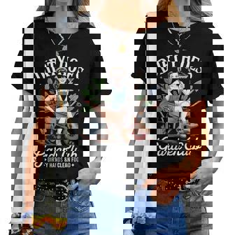 Dirty Hoes Garden Club Plant Lover Gardener Women Women T-shirt | Mazezy