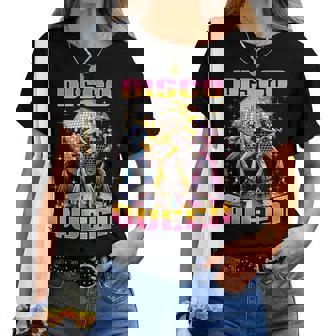 Disco Queen Retro Dancing 70 80 Disco Camiseta de mujer - Regaloses