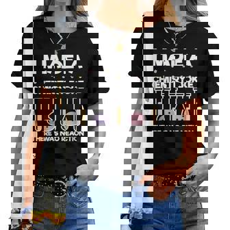 Divertida Camisa De Nerd De La Ciencia Químico Hice Una Bromaobre Química Camiseta de mujer - Regaloses