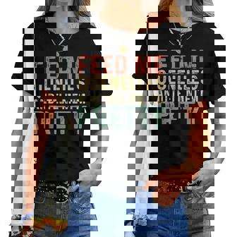 Donne-Moi Des Quenelles Et Dis-Moi Que Je Suis Jolie French Quenelle T-shirt femme - Cadeauxyz