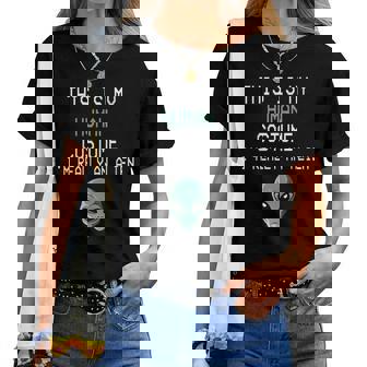 Drôle Et Étrange Avec Inscription This Is My Human Costume I'm Really An Alien T-shirt femme - Cadeauxyz