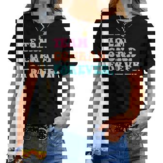 Équipe Conrad Pour Toujours Rétro Groovy T-shirt femme - Cadeauxyz