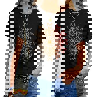 Ethnic Mandala Maglietta da donna - Novitaregali