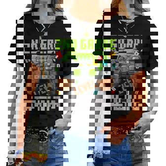 First Day Of 2Nd Grade Level Begins First Day Of 2Nd Grade Women T-shirt | Mazezy