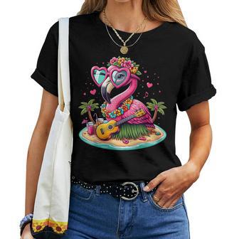 Flamingo Hawaii-Kostüm Kinderommer Urlaub Flamingo T-shirt Frauen - Geschenkecke