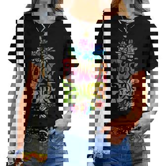 Flower Power ヒッピー サイケデリック '70年代レトロ レディースTシャツ - Kawaiitshirt