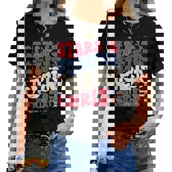 Christian 4Th Of July Stars & Stripes Jesus Christ Women T-shirt | Mazezy