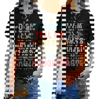 Father Daddy From Daughter Fathers Day レディースTシャツ - Kawaiitshirt